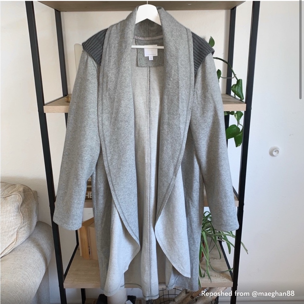 Anthropology Long Sweater Coat